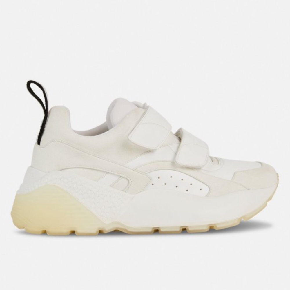 Stella Mccartney Eclypse Hook And Loop White Sneak - image 1